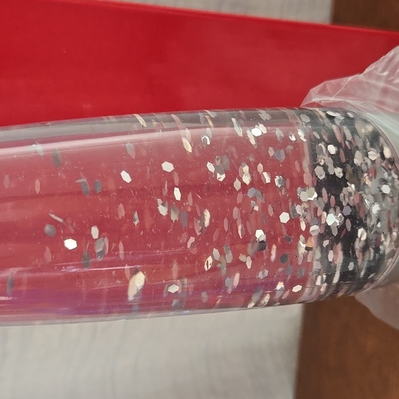 Brand new never used battery operated silver glitter, lava lamp - Picture 2 of 4